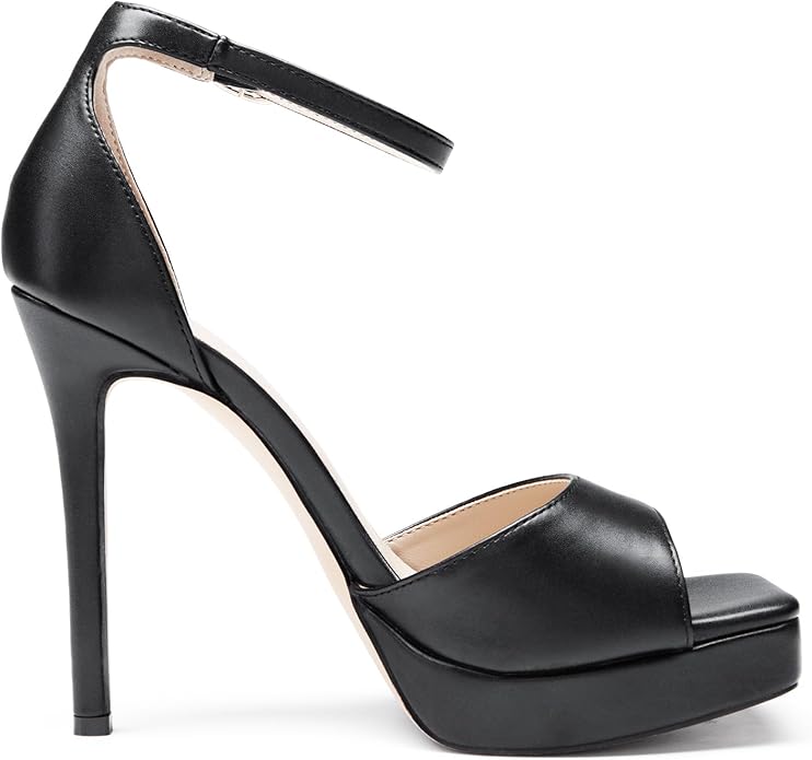 Gift Box Stiletto Platform Ankle Strap
