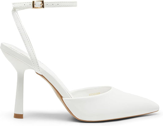 Gift Box White Heels Stiletto
