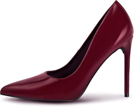 Gift Box Pumps High Heels Pointed Toe 4.1 Inch Stiletto