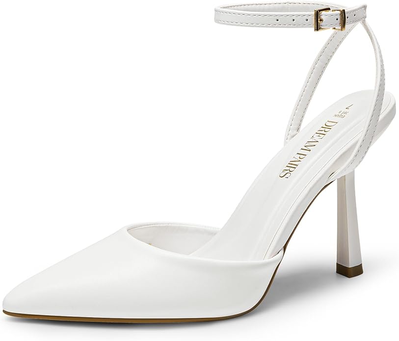 Gift Box White Heels Stiletto