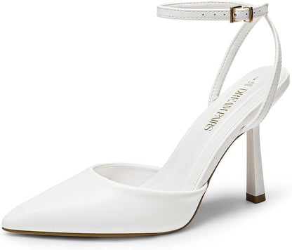Gift Box White Heels Stiletto