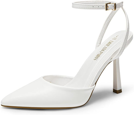 Gift Box White Heels Stiletto