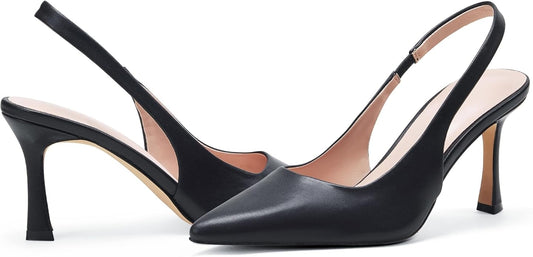 Gift Box Slingback Stiletto Pumps