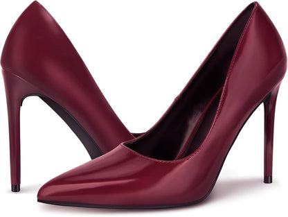Gift Box Pumps High Heels Pointed Toe 4.1 Inch Stiletto