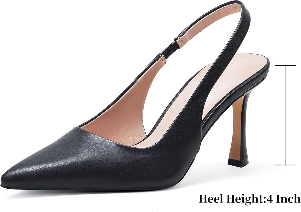 Gift Box Slingback Stiletto Pumps