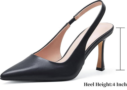 Gift Box Slingback Stiletto Pumps