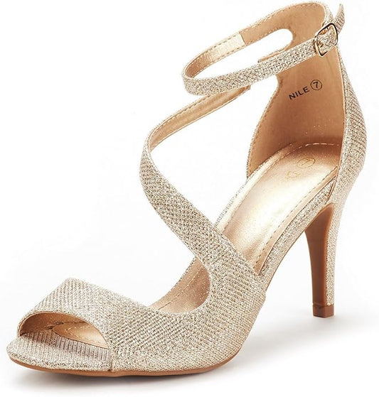 Gift Box Stilettos Open Toe Pump Heel Sandals