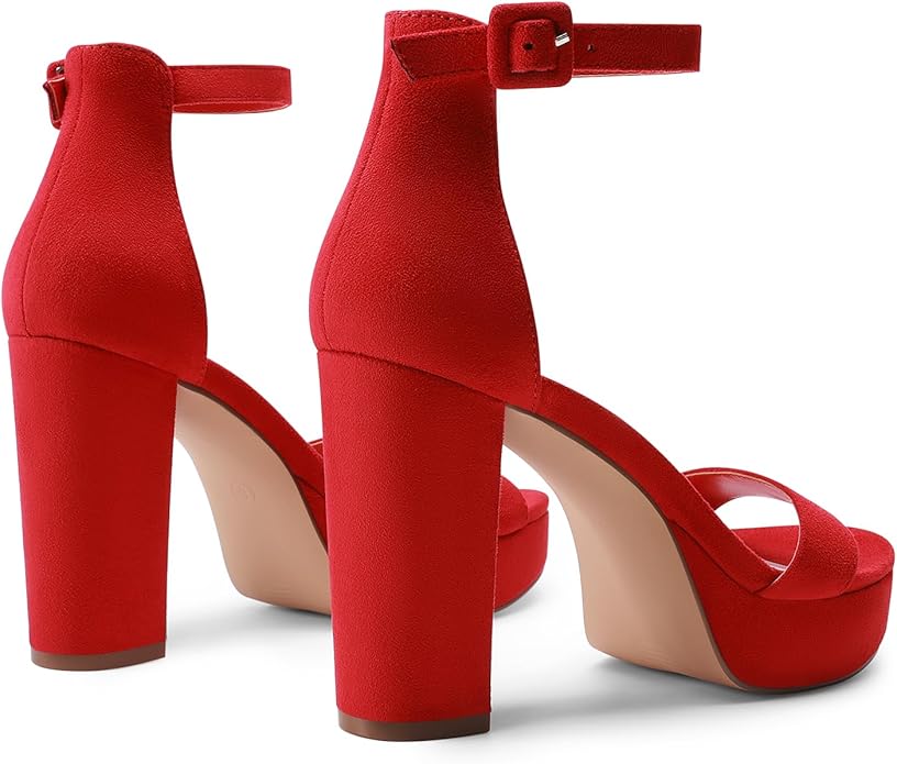 Gift Box Red Open Toe Sandals