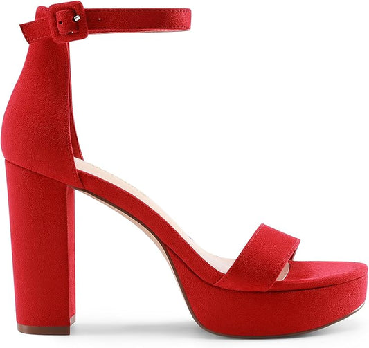 Gift Box Red Open Toe Sandals