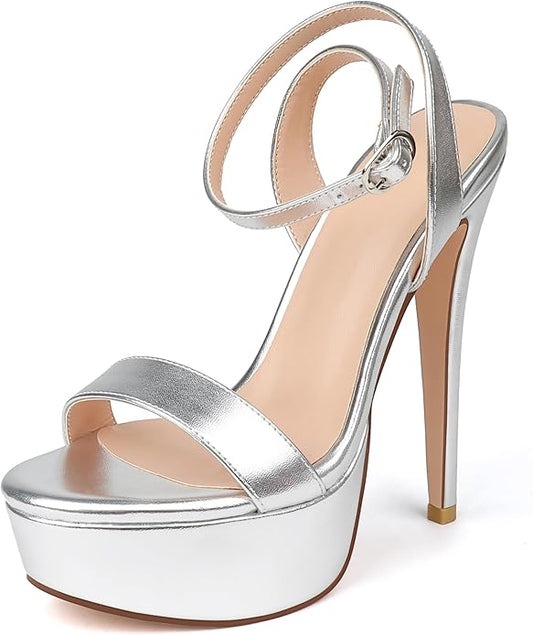 Gift Box Platform Heels Sky High Heel Sandals