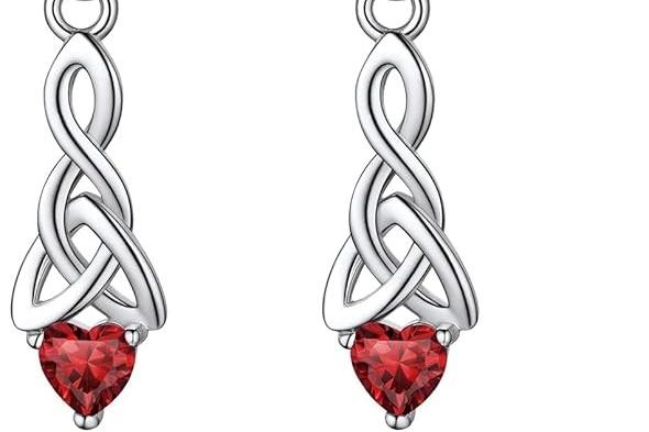 Celtic Knot Heart Arch High Heel Jewelry Chandeliers