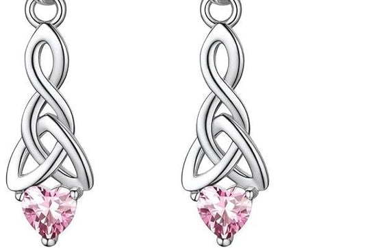 Celtic Knot Heart Arch High Heel Jewelry Chandeliers